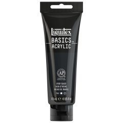 Basics Akrilik 118ml - Ivory Black 244