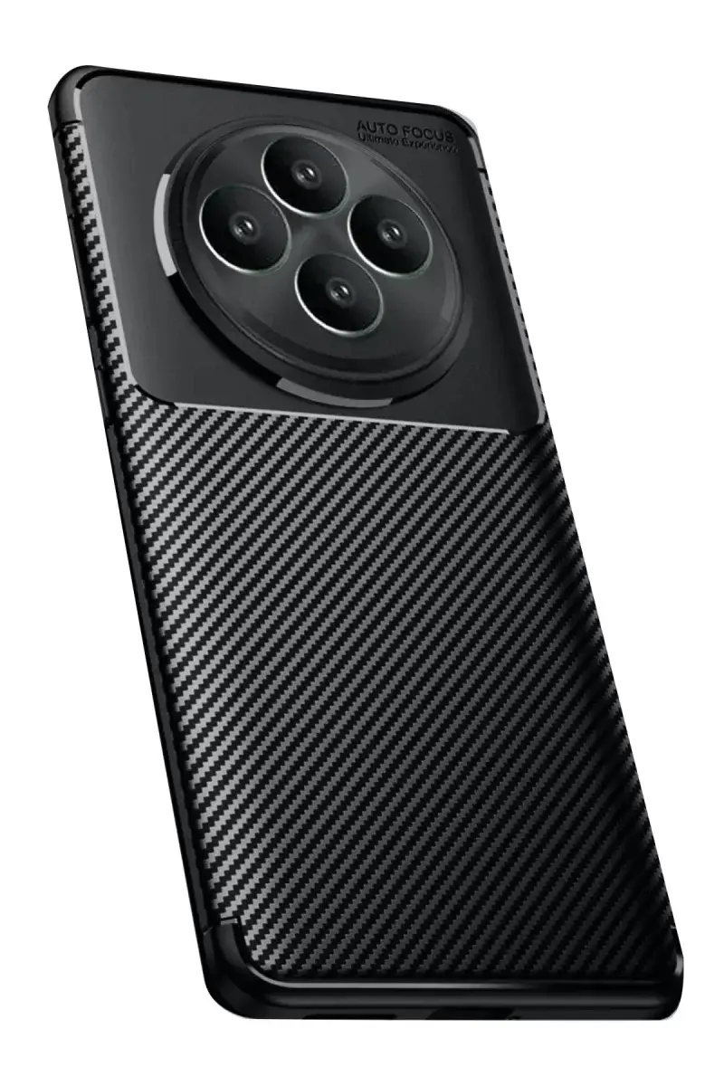 Newface Oppo Reno 11 Fs Kılıf Auto Focus Karbon Kapak - Siyah