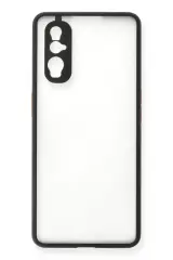 Newface Oppo Find X2 Kılıf Montreal Silikon Kapak - Siyah