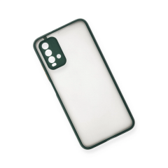 Xiaomi Redmi 9t Kılıf Montreal Silikon Kapak - Yeşil