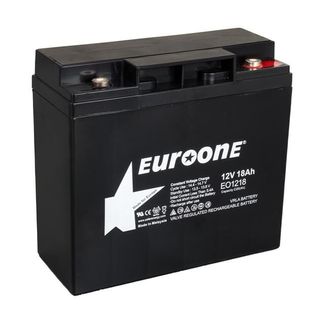 Euroone Eo1218 12 Volt 18 Amper Bakımsız Kuru Agm Akü