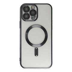 İphone 13 Pro Kılıf Kross Magneticsafe Kapak - Siyah