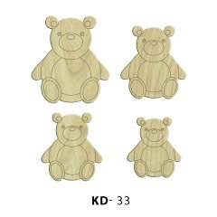 Ahşap Lazer Kesim - KD33