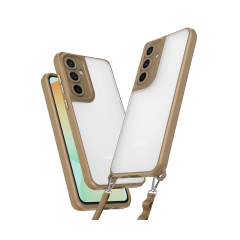 Samsung Galaxy A56 Kılıf Penta Silikon Kılıf - Çöl Titanyum