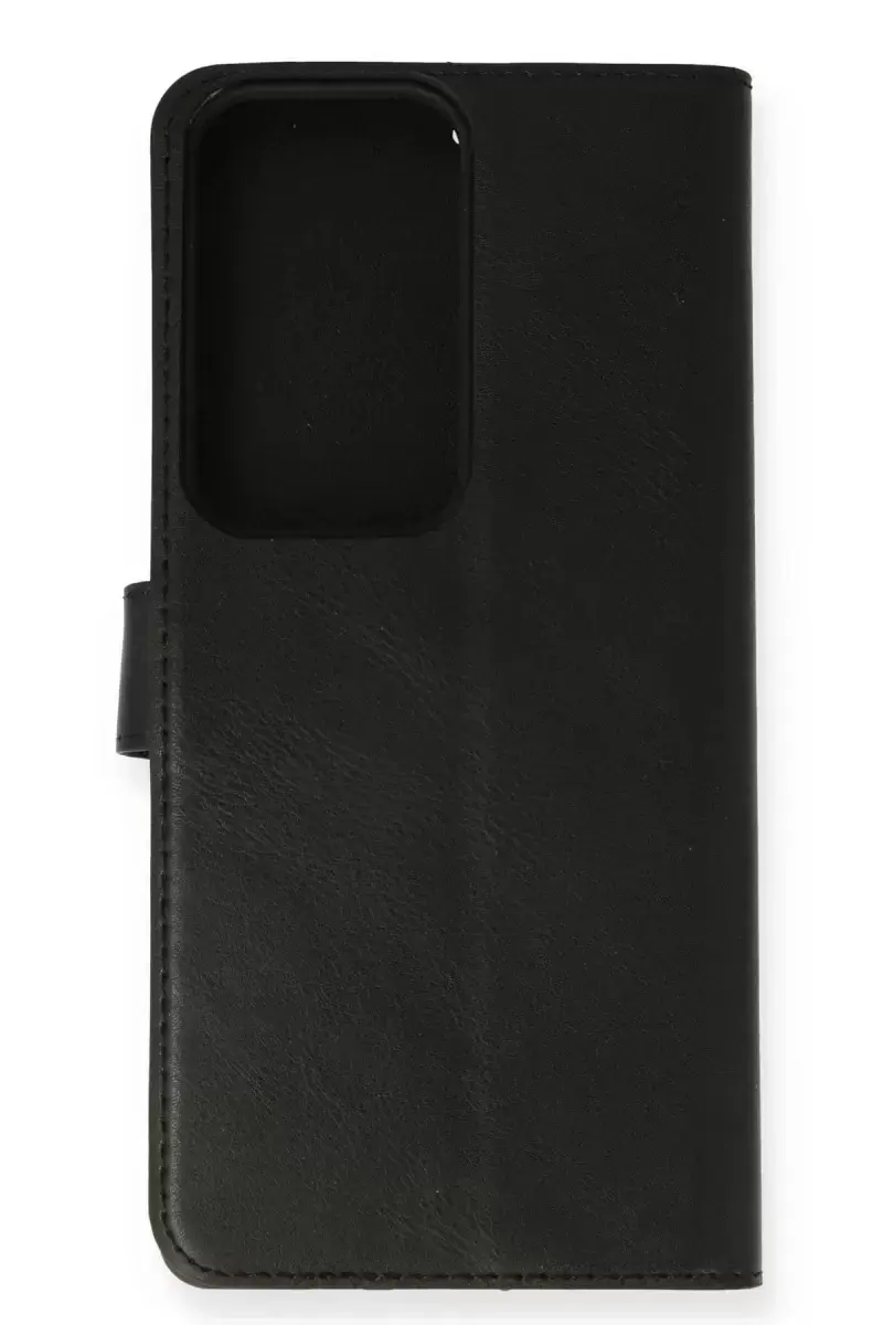 Newface Samsung Galaxy S20 Ultra Trend S Plus Kapaklı Kılıf - Siyah