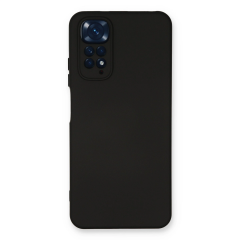 Xiaomi Redmi Note 11 Kılıf Nano İçi Kadife Silikon - Siyah