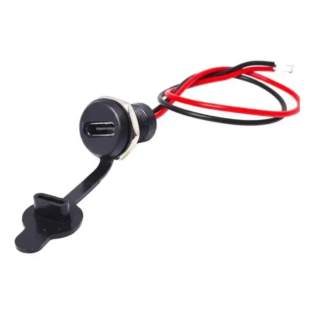 Powermaster Ic-266t-1 Pano Tipi Type-c Şase Dişi 2p Şarj Bağlantı Modülü