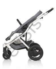 Britax Römer Affinity 2 Bebek Arabası Gri Kumaş Beyaz Kasa + Kırmızı Renk Paketi HEDİYE