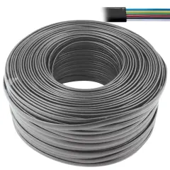 Artar 6'lı Flat (köken) Telefon Kablosu 100 Metre