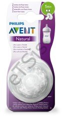 Philips Avent Natural Biberon Emziği +1 Ay 2li