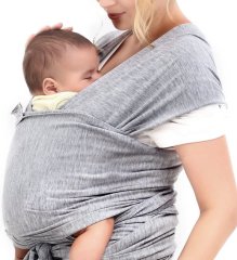 Esnek Wrap Sling Gri