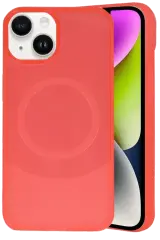 Newface İphone 14 Kılıf Maya Karbon Kapak - Kırmızı
