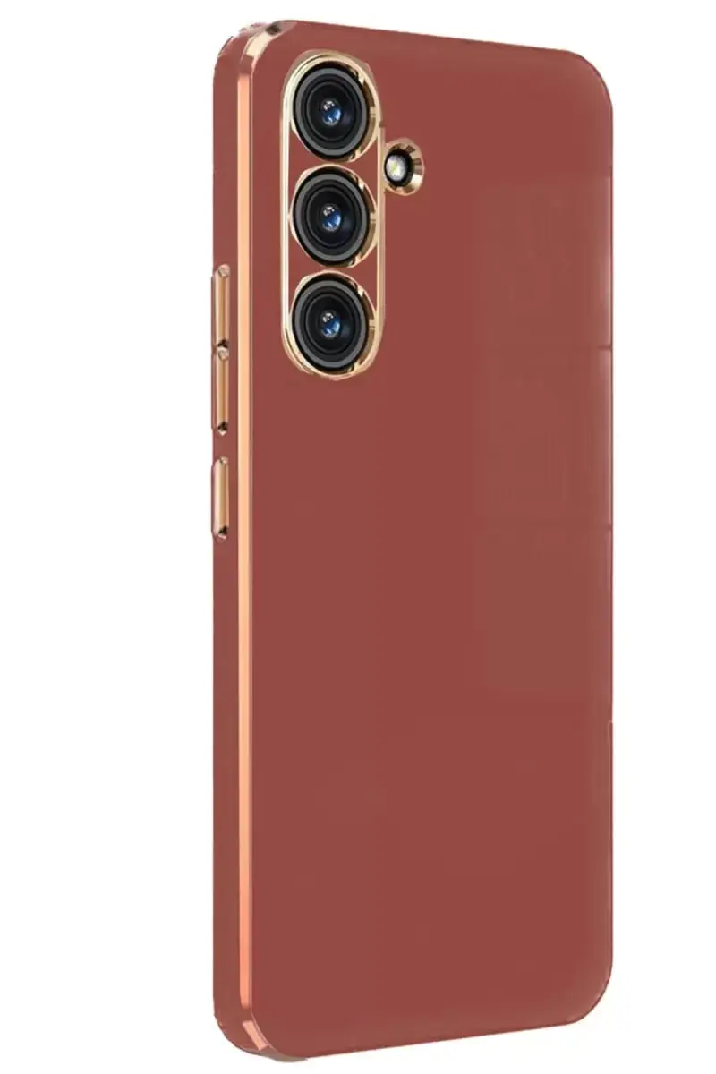 Newface Samsung Galaxy A24 4g Kılıf Volet Silikon - Kırmızı