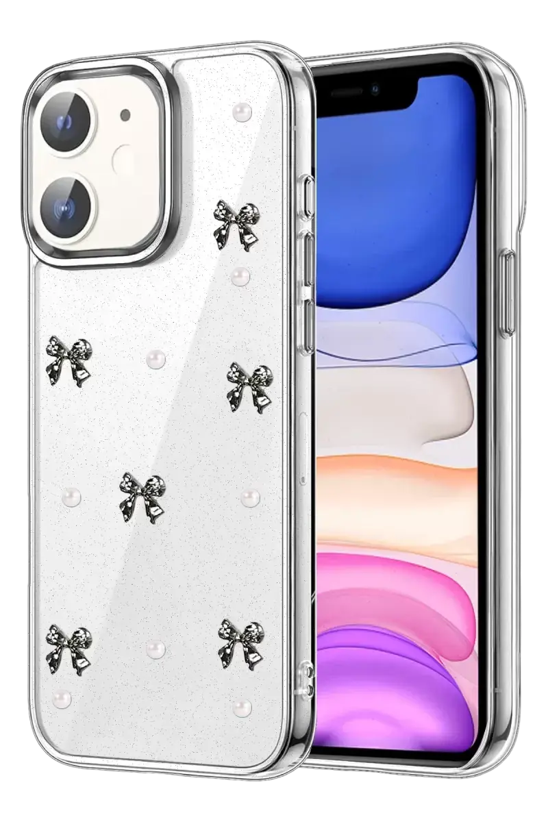 Newface Apple İphone 11 Fiyonk Desenli Kapak - Desen 8
