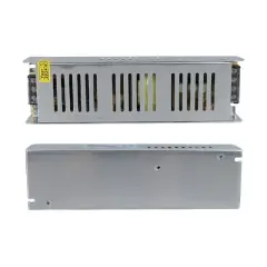 Ledx Aln-m12165s 12 Volt 16.5 Amper 200 Watt Slim Metal Kasa Adaptör 200x60x40mm
