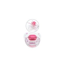 BabyTime BT126 Silikon Damaklı Desenli Emzik No 2 - Pembe