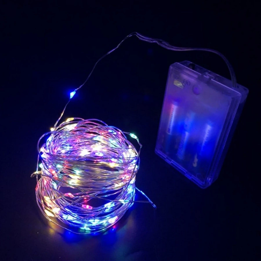 Greyder Gd967 Şerit Pilli Aydınlatma 5 Metre 50 Adet Rgb Peri Led