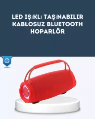 Tf Kart Ve Aux Destekli Ipx6 Suya Dayanıklı Bluetooth Hoparlör