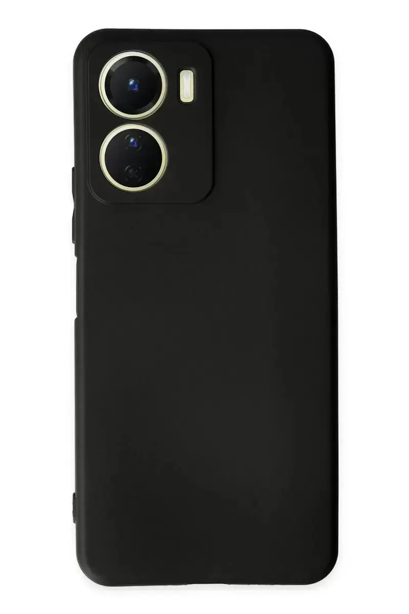 Newface Vivo Y16 Kılıf First Silikon - Siyah