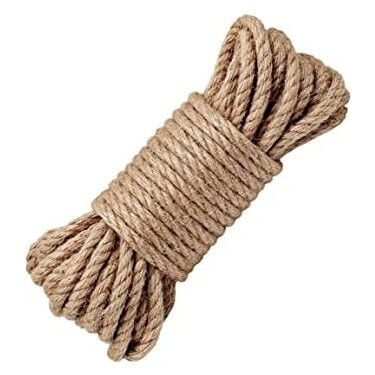 Kedi Tırmalama İpi Jut Halat 6 mm 10 Metre