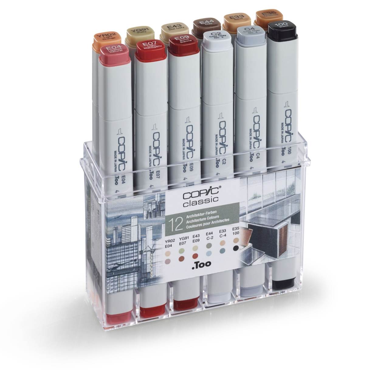 Classic Architecture Colours Set 12'li