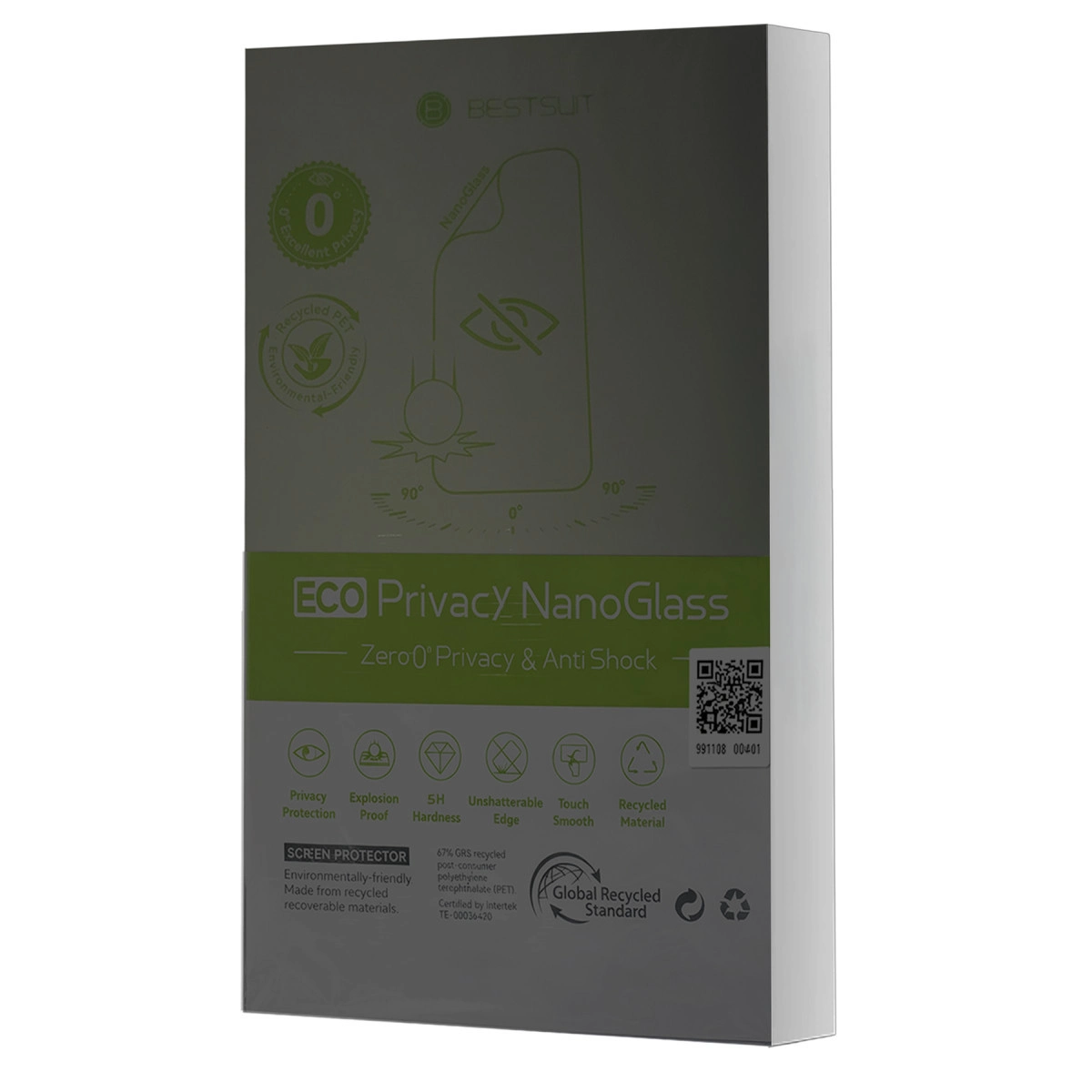 Best Suit Makine 5h Hayalet Nano Cam Ekran Koruyucu 20 Adet