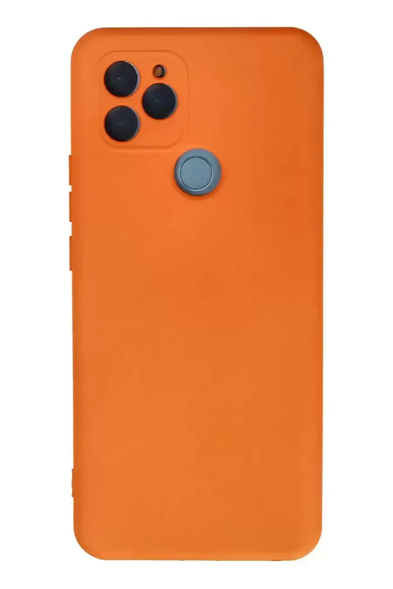 Newface General Mobile Gm 21 Kılıf Nano İçi Kadife Silikon - Turuncu