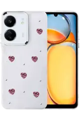 Newface Xiaomi Redmi 13c Fiyonk Desenli Kapak - Desen 3