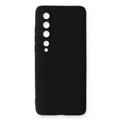 Xiaomi Mi 10 Kılıf First Silikon - Siyah