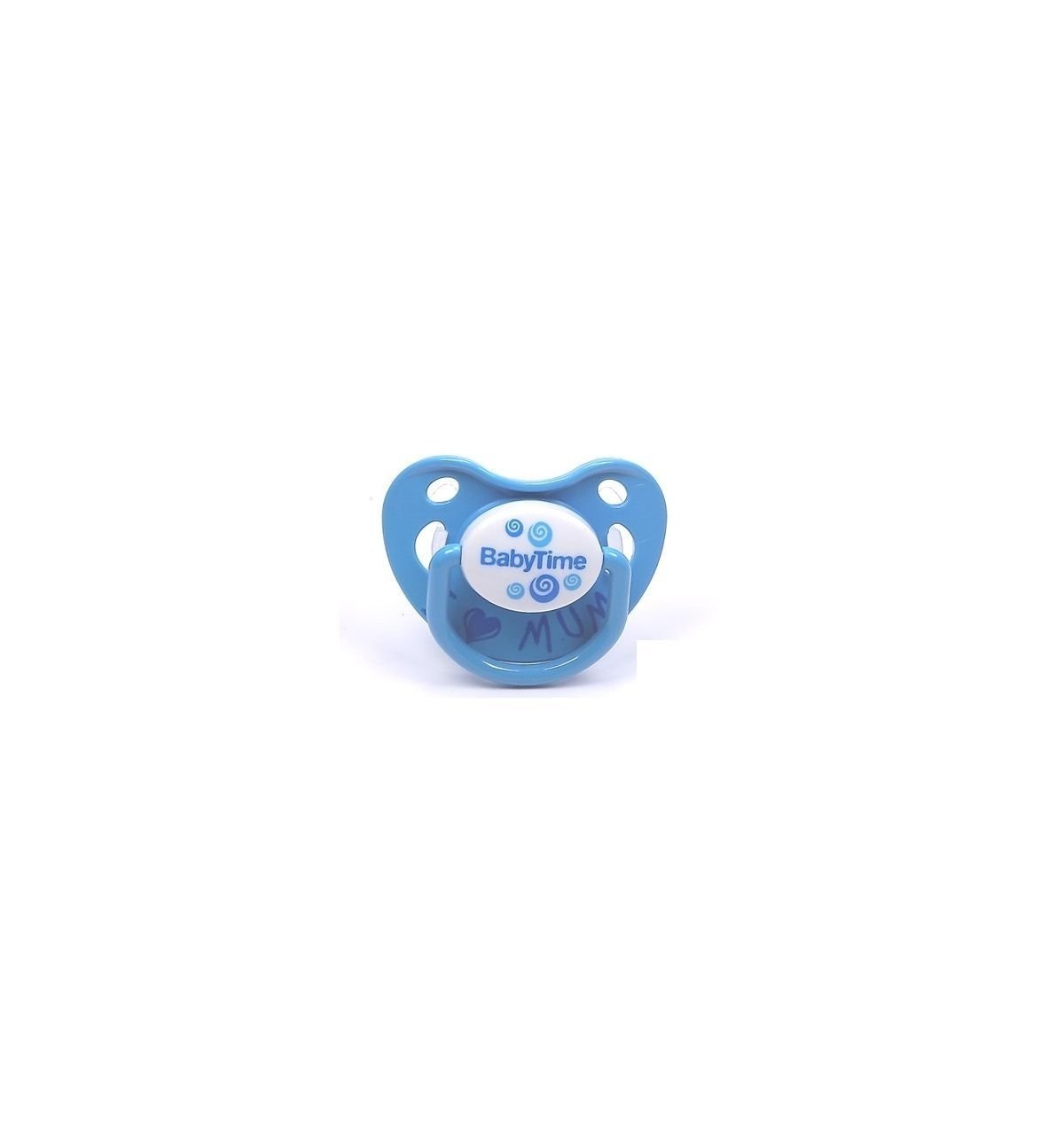 BabyTime BT129 Silikon Damaklı Emzik No 2 - Mavi