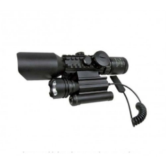 3-10x42 Zoomlu Av Dürbünü Lazer Zenon Fenerli M9
