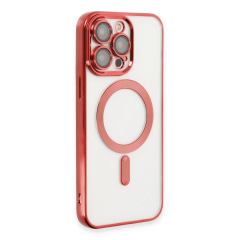 İphone 13 Pro Kılıf Kross Magneticsafe Kapak - Kırmızı