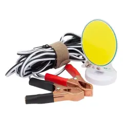 Powermaster Tm-24 Cob Ledli 13 Watt Akü Maşalı 4 Metre Kablolu Taşınabilir Seyyar Panel Lamba