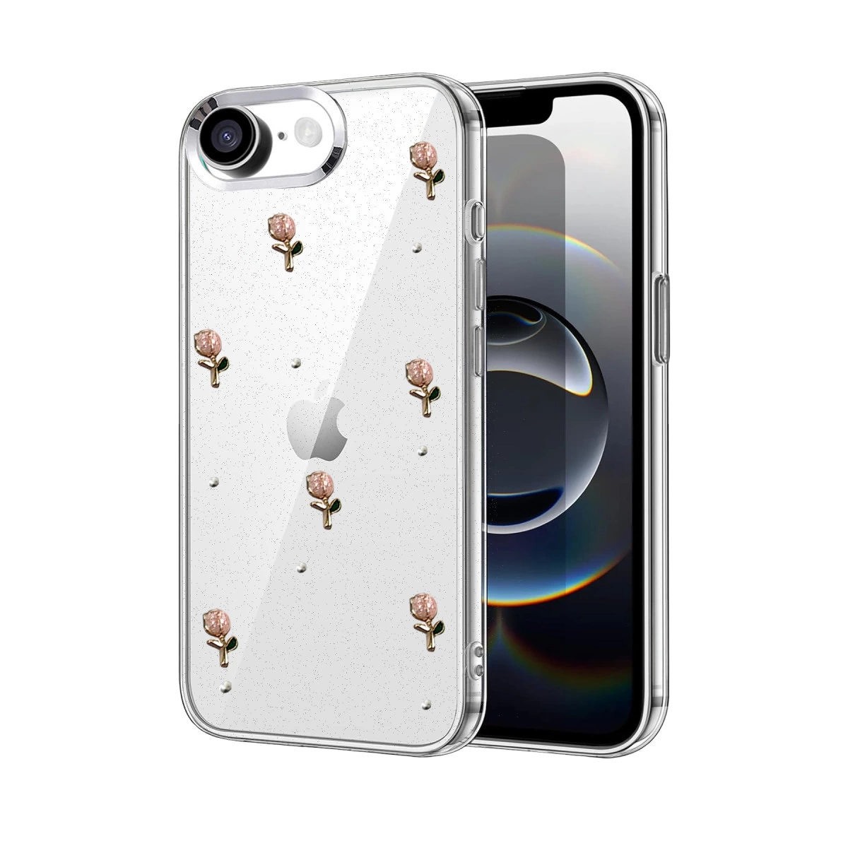 İphone 16e Fiyonk Desenli Kapak - Desen 6