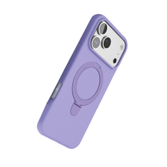 İphone 17 Pro Regal Magsafe Standlı Kapak - Lila