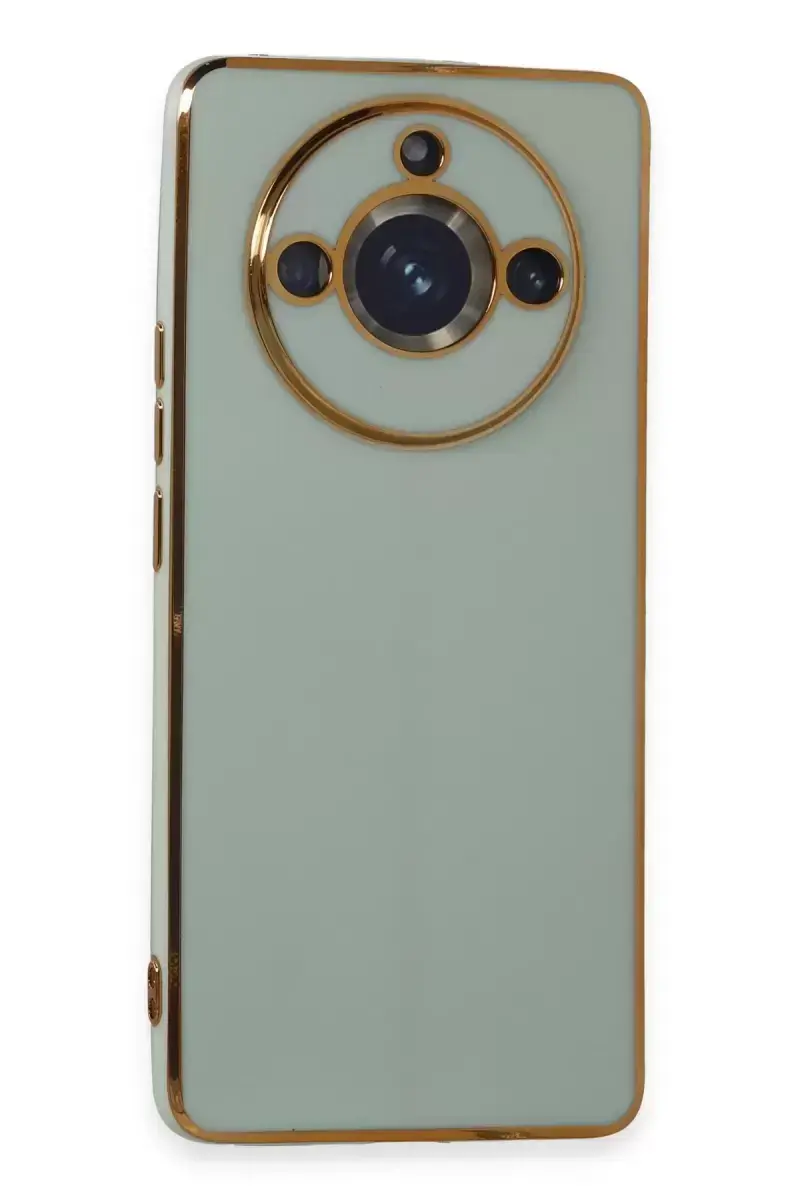 Newface Realme 11 Pro Kılıf Volet Silikon - Açık Yeşil