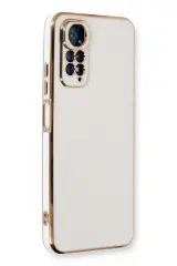 Newface Xiaomi Redmi Note 11 Kılıf Volet Silikon - Beyaz