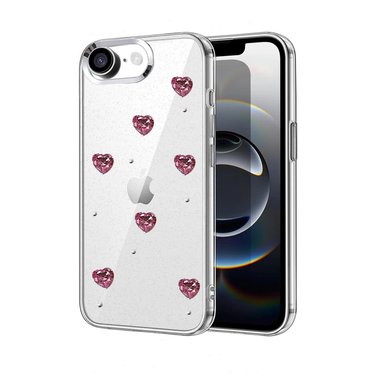 İphone 16e Fiyonk Desenli Kapak - Desen 7