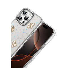 İphone 16e Fiyonk Desenli Kapak - Desen 7