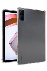 Newface Xiaomi Redmi Pad Se Kılıf Anti Shock Tablet Silikon - Şeffaf
