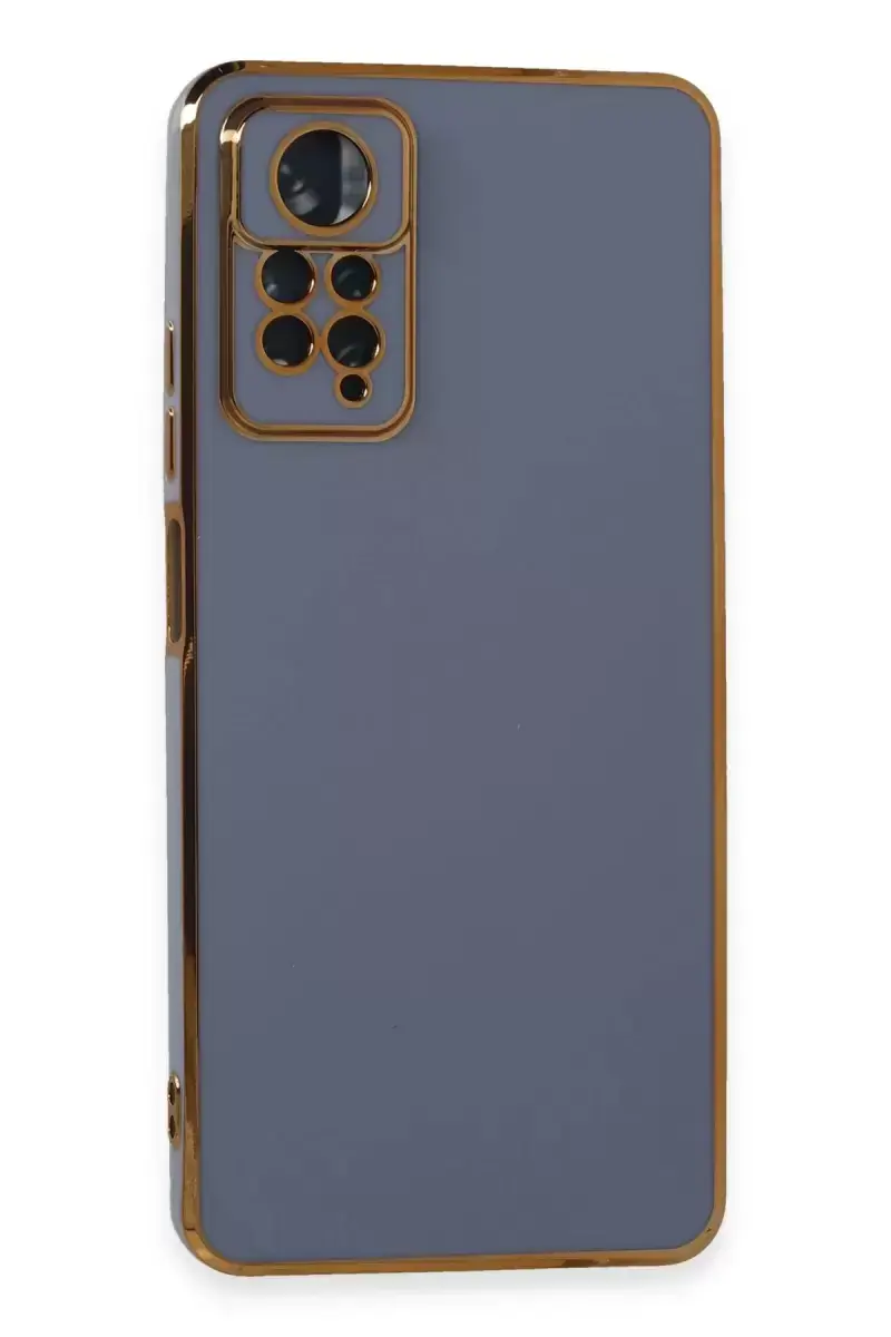 Newface Xiaomi Redmi Note 11 Pro Kılıf Volet Silikon - Mavi