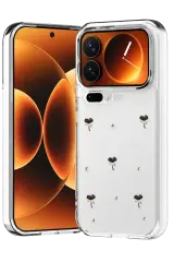 Newface Xiaomi Mi 17 Pro Max Fiyonk Desenli Kapak - Desen 1