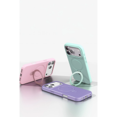 İphone 17 Pro Regal Magsafe Standlı Kapak - Su Yeşili