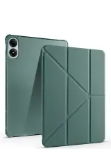 Newface Xiaomi Redmi Pad Se 4g Kılıf Kalemlikli Mars Tablet Kılıfı - Koyu Yeşil