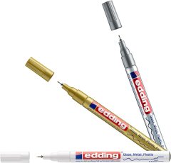 780 Gloss Metalik 3'lü Markör 0,8mm