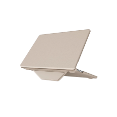 Macbook Air 13.6 Macbook Deri Kapak - Gold
