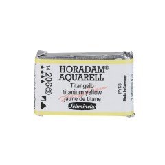 Horadam Artist Tam Boy Tablet Suluboya - Titanium Yellow - Seri 3