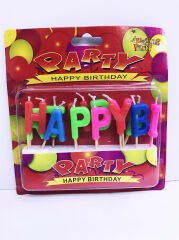 Renkli Happy Birthday Mum