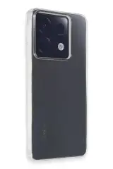 Newface Xiaomi Poco X6 Kılıf Lüx Şeffaf Silikon