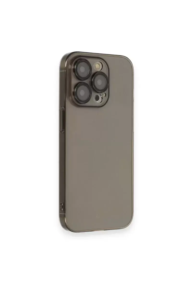 Newface Apple İphone 13 Pro Kılıf Armada Lensli Kapak - Siyah